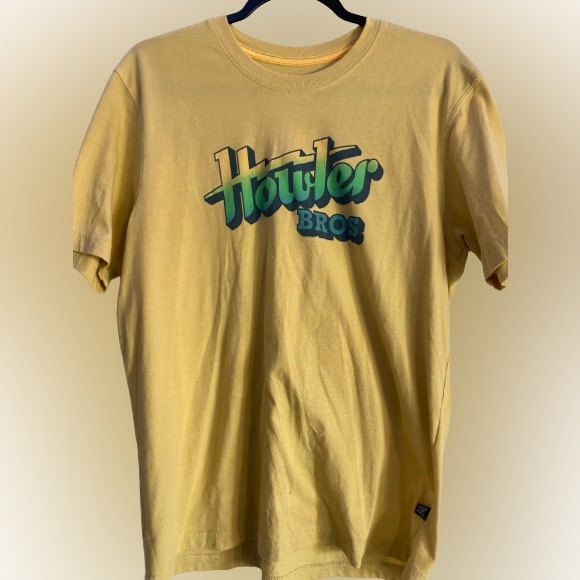 Howler Brothers Men’s M Gold Graphic Tee - Picture 1 of 3